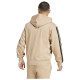Adidas Ανδρική ζακέτα Essentials 3-Stripes Fleece Full-Zip Hoodie Adidas Ανδρική ζακέτα Essentials 3-Stripes Fleece Full-Zip Hoodie